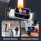 🔥Weihnachts-Sonderangebot🔥Wiederaufladbares Induktionskerosinfeuerzeug mit Indikator