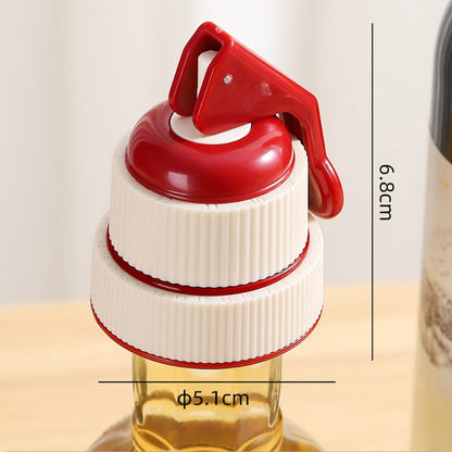 ⏳Nur für kurze Zeit 50 % Rabatt⏰PRESS WINE STOPPER – Luftdichter Verschluss mit Datumsanzeige, einfach zu verwenden und zu entfernen, hält Wein tagelang frisch, ideal für zu Hause und als Geschenk 🗓️🎁