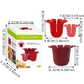 Creative Petal Design Fruit Holder Slicer